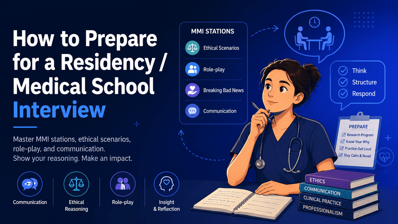 How to prepare for a residency or medical school interview